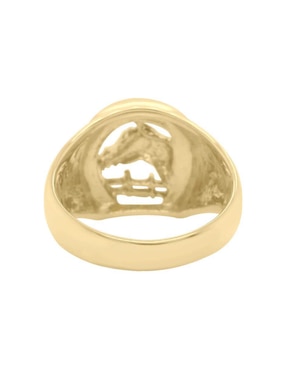 Anillo de caballo Fianelli Kael 14 k de oro brillante