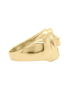 Anillo de caballo Fianelli Kael 14 k de oro brillante