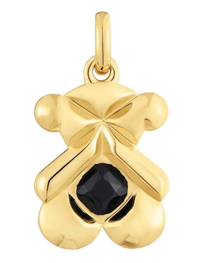 Dije de oso Tous sweet de plata P 925 ónix