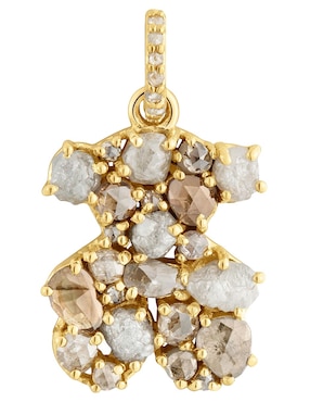 Dije de oso Tous sweet de plata P 925 diamante