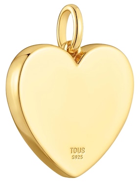 Dije de corazón Tous sweet dolls de plata P 925 zafiro