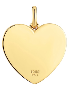 Dije de corazón Tous sweet dolls de plata P 925 zafiro