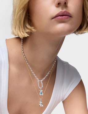 Dije de oso Tous sweet de plata P 925 topacio
