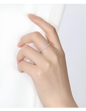 Anillo de compromiso de plata P 925 Xtellar