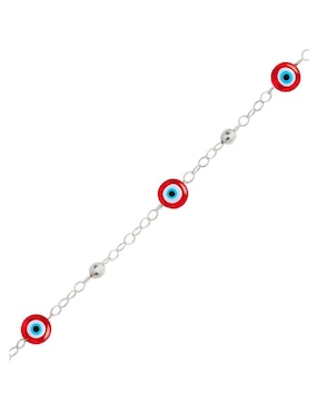 Pulsera Clepsidra de plata P 925 con acabado pulido
