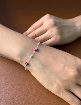Pulsera Clepsidra de plata P 925 con acabado pulido
