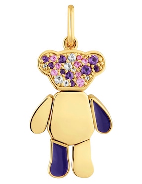 Dije de oso Tous teddy bear de plata P 925 amatista