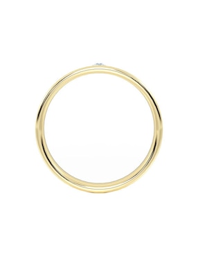 Argolla de oro 10 k Abba Joyas