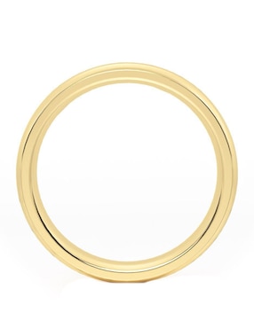 Argolla de oro 10 k Abba Joyas