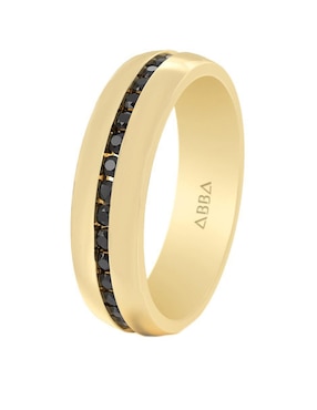 Argolla de oro 10 k Abba Joyas