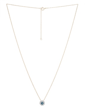 Collar Mjj Brilliant Inc de Oro 14 K