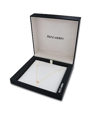 Gargantilla de cruz Joyerias Bizzarro de oro florentino 14 K