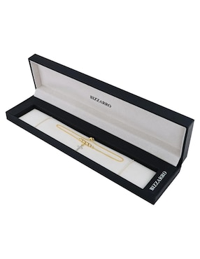 Pulsera Joyerias Bizzarro de oro amarillo 14 K con acabado brillante