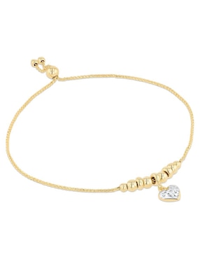 Pulsera Joyerias Bizzarro de oro amarillo 14 K con acabado brillante