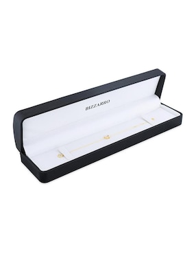 Pulsera Joyerias Bizzarro de oro amarillo 14 K con acabado brillante