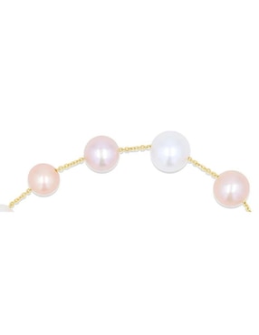 Pulsera Joyerias Bizzarro de oro amarillo 14 K con acabado brillante