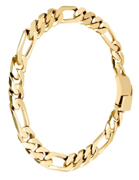 Pulsera Joyerias Bizzarro de oro amarillo 14 K con acabado brillante