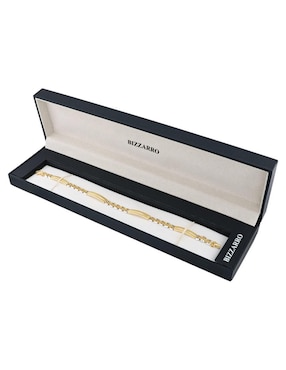 Pulsera Joyerias Bizzarro de oro amarillo 14 K con acabado brillante
