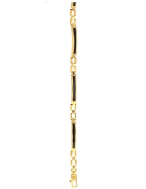 Pulsera Joyerias Bizzarro de oro amarillo 14 K con acabado brillante