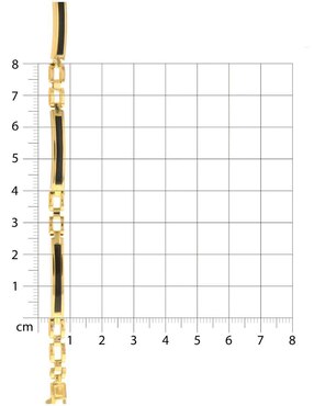 Pulsera Joyerias Bizzarro de oro amarillo 14 K con acabado brillante