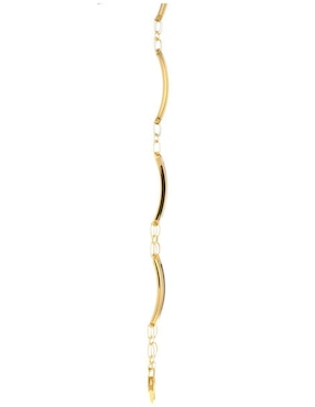 Pulsera Joyerias Bizzarro de oro amarillo 14 K con acabado brillante