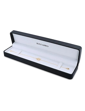 Pulsera Joyerias Bizzarro de oro amarillo 14 K con acabado brillante