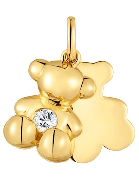 Dije de oso Tous bold bear lgd de plata P 925 diamante