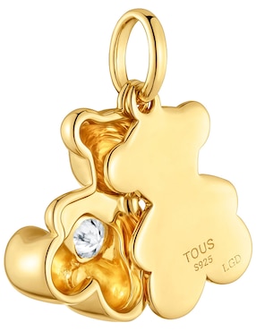 Dije de oso Tous bold bear lgd de plata P 925 diamante