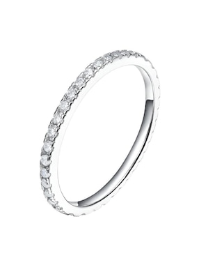 Anillo de compromiso de plata P 925 Xtellar