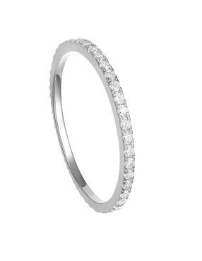 Anillo de compromiso de plata P 925 Xtellar