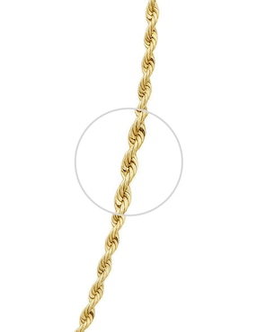 Cadena Abba Joyas de oro 10 K