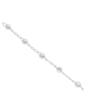 Pulsera Clepsidra de plata P 925 con acabado