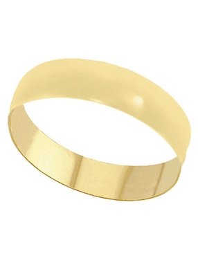 Anillo circular Joyería M De Leon 10 k de oro pulido