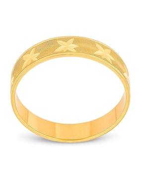 Anillo de estrella Joyería M De Leon 10 k de oro brillante