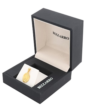 Medalla ovalado Joyerias Bizzarro jesucristo de oro amarillo 14 K