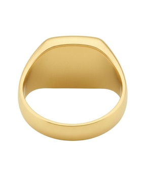 Anillo circular Joyería M De Leon 10 k de oro ónix pulido