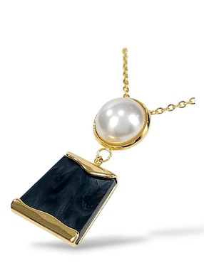 Collar, pulsera, anillo y aretes Og de cristal