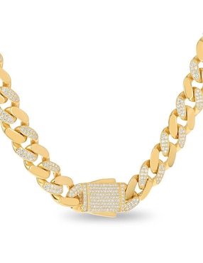Gargantilla jaguar de pantera Joyerias Bizzarro de oro amarillo 14 K