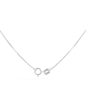 Collar love de huella Joyerias Bizzarro de oro rosa 14 K