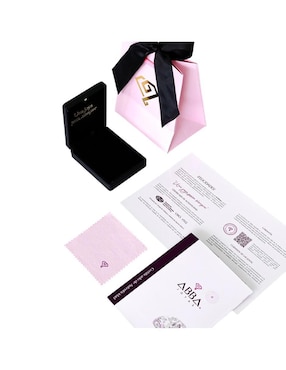 Collar con dije de mano de Fátima Abba Joyas de oro 10 K