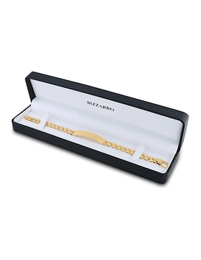 Esclava Joyerias Bizzarro de oro amarillo 14 K con acabado brillante