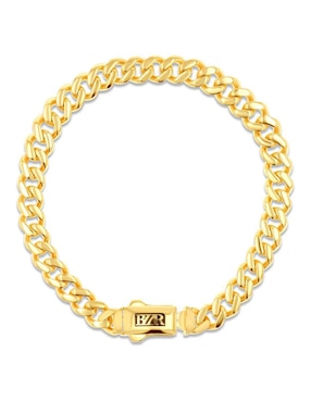 Pulsera Joyerias Bizzarro de oro amarillo 14 k con acabado brillante