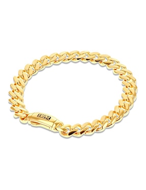 Pulsera Joyerias Bizzarro de oro amarillo 14 k con acabado brillante