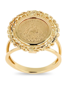 Anillo Joyerias Bizzarro 14 k de oro amarillo brillante