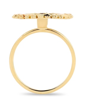 Anillo Joyerias Bizzarro 14 k de oro amarillo brillante