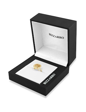Anillo Joyerias Bizzarro 14 k de oro amarillo brillante