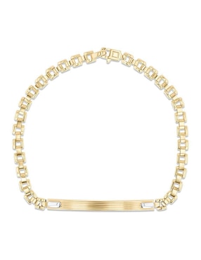 Esclava Joyerias Bizzarro de oro amarillo 14 K con acabado brillante