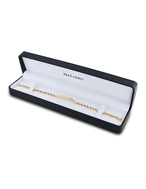 Esclava Joyerias Bizzarro de oro amarillo 14 K con acabado brillante