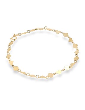 Pulsera Joyerias Bizzarro de oro amarillo 14 K con acabado brillante