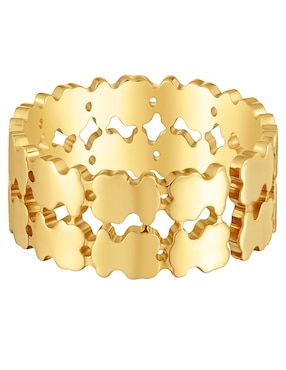 Anillo de oso Tous Tous Sweet 40s de plata P 925 con acabado baño de oro